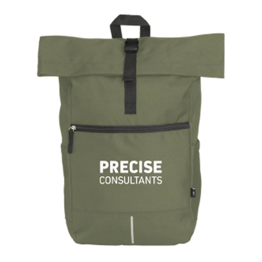 PC Roll-Top Bag: Green