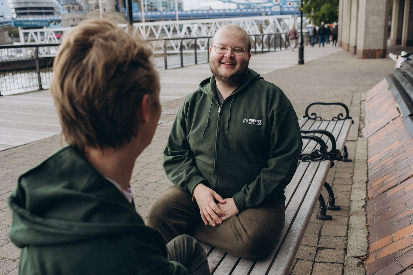Precise Consultants Zip Hoodie