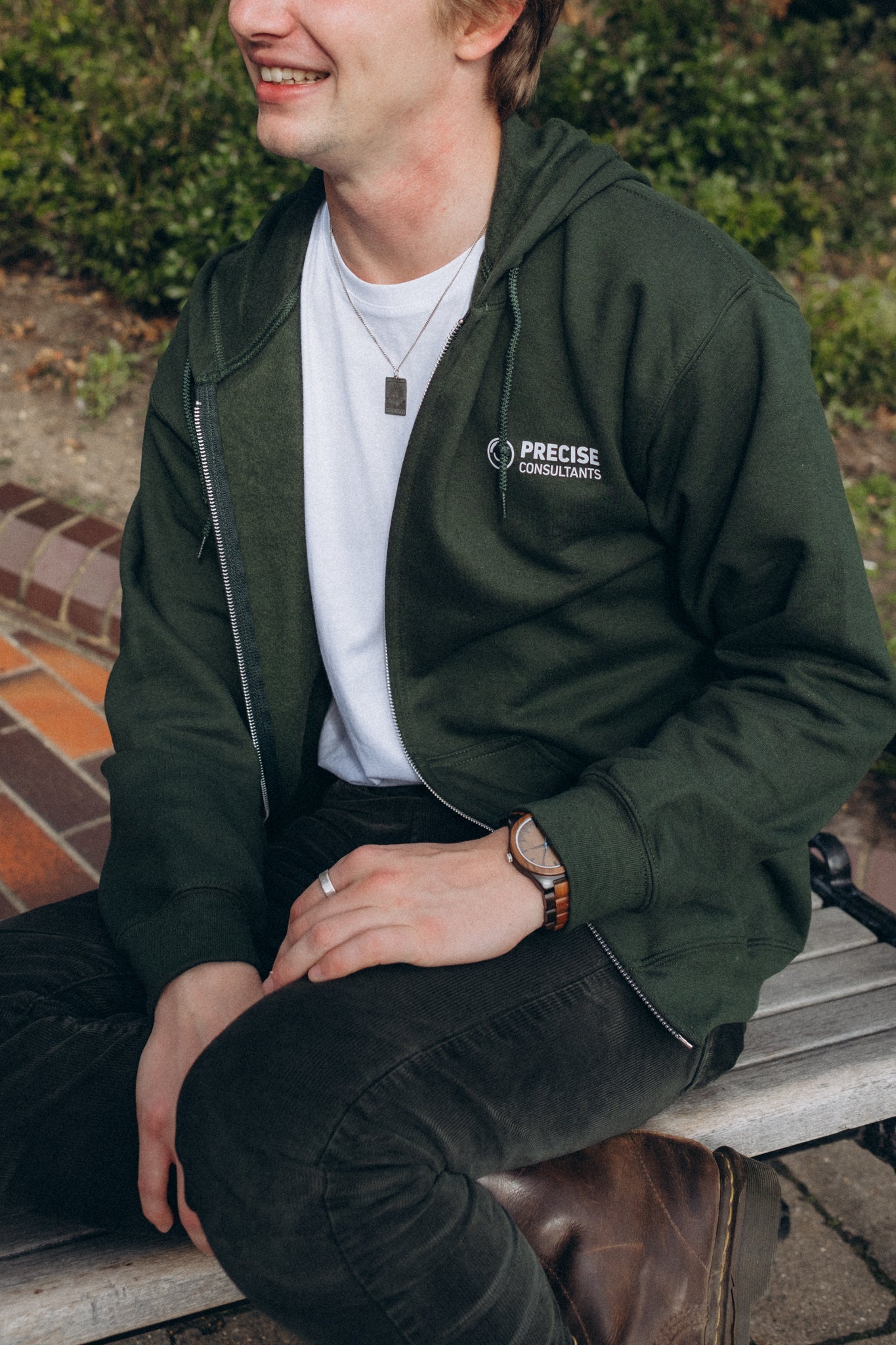 Precise Consultants Zip Hoodie
