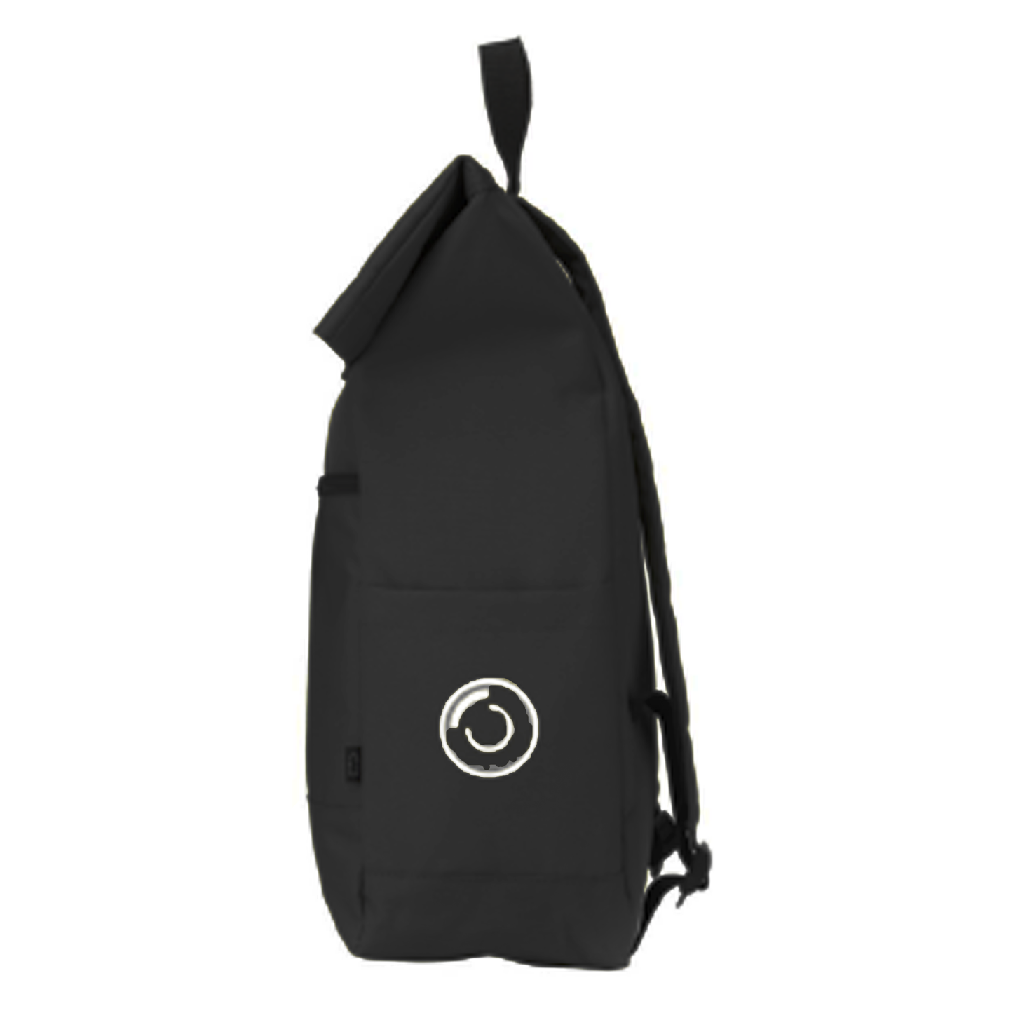 PC Roll-Top Bag: Black
