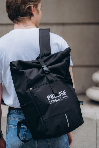 Precise Consultants Roll-Top Rucksack