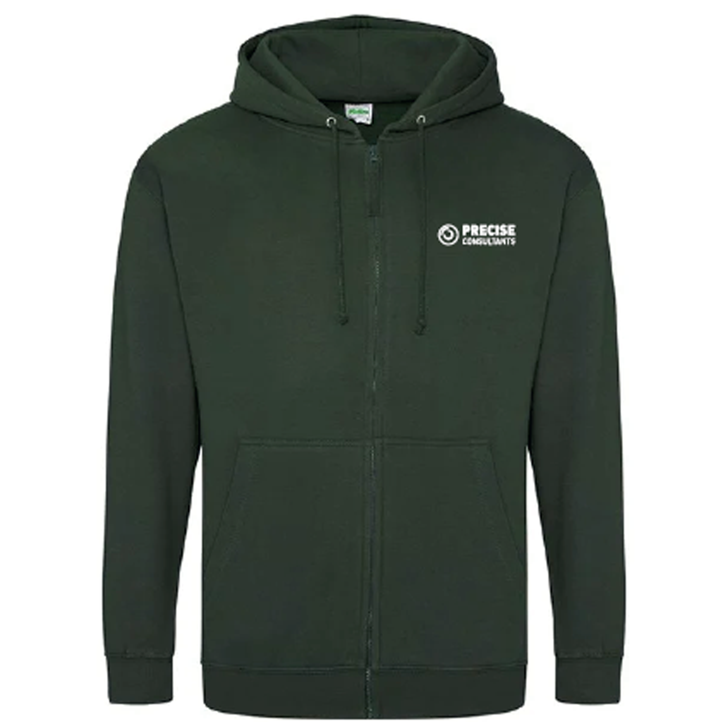 PC Zip Hoodie: Green